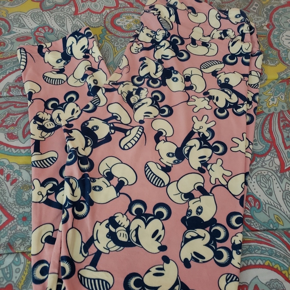 Mickey lularoe disney leggings tc